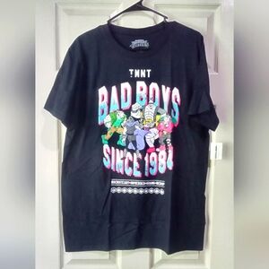 Vintage-Style TMNT "Bad Boys" Tee